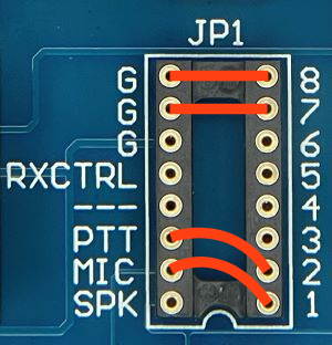 HT Jumpers & Wiring - Separate PTT Line